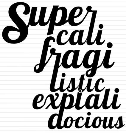 Alternative 2: Typography Sketch