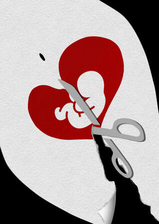Semiotic Drawing of Illegal Abortion (2)